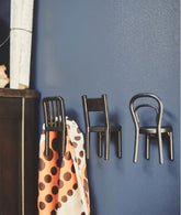 IKEA FJANTIG Hook 3pc Black